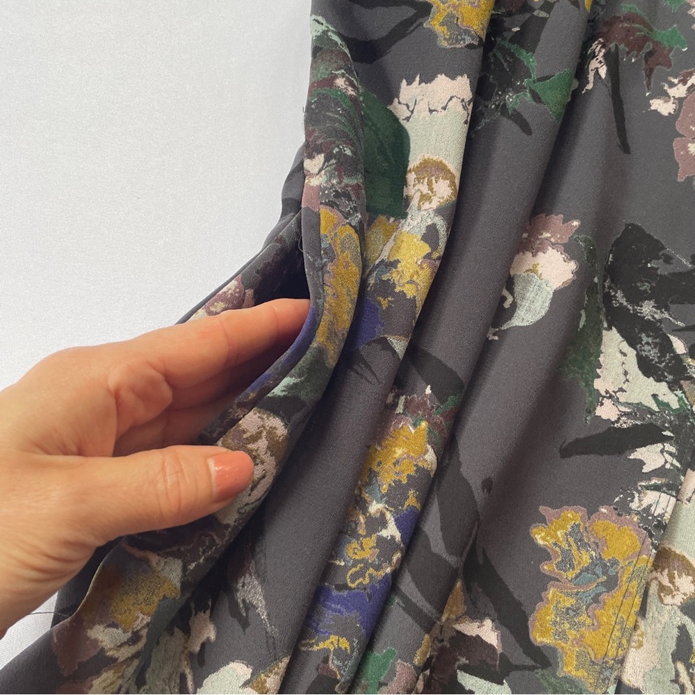 Aritzia Wilfred Floral Wrap Midi Dress - Sz XS - Picture 9 of 16